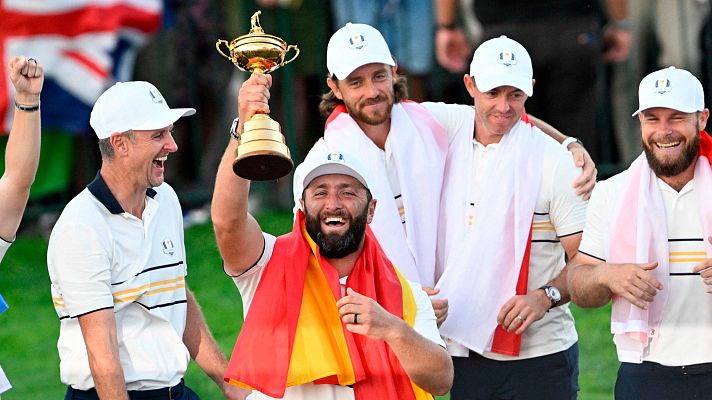 Los Deportes de La1 - Jon Rahm, en RTVE: "Mi deber era venir al Abierto de España; la razón es que quiero ganarlo"