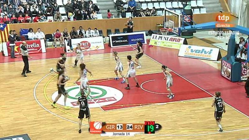  Baloncesto - Liga Española Femenina. 14ª jornada: Spar Unigirona-Rivas Ecópolis - Ver ahora