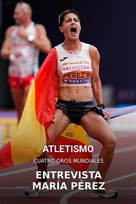 MarÃ­a PÃ©rez rememora cÃ³mo sufriÃ³ para lograr el doblete en el Mundial de Tokio: "Por momentos querÃ­a retirarme"