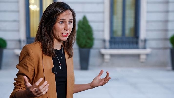 La hora de La 1 - Belarra no desvela su voto y pide al Gobierno que retire el decreto: "No es un embargo de armas, es un 'fake'"