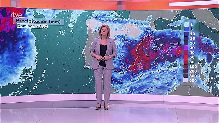 El tiempo - Chubascos localmente fuertes o muy fuertes en la Comunidad Valenciana