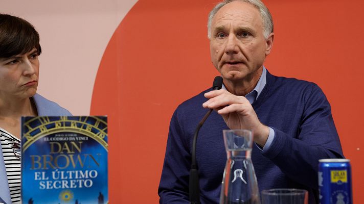 Telediario 1 - Dan Brown presenta su séptima novela de la saga de Langdon