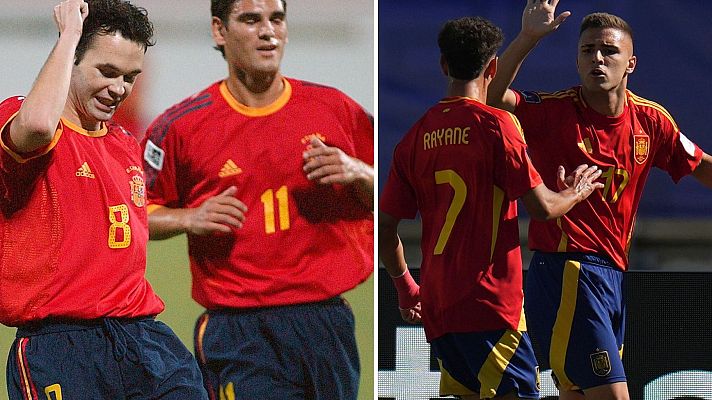 Fútbol - La España de Iniesta se mete en los cuartos de final del Mundial Sub-20 en 2003 tras ganar a Canadá