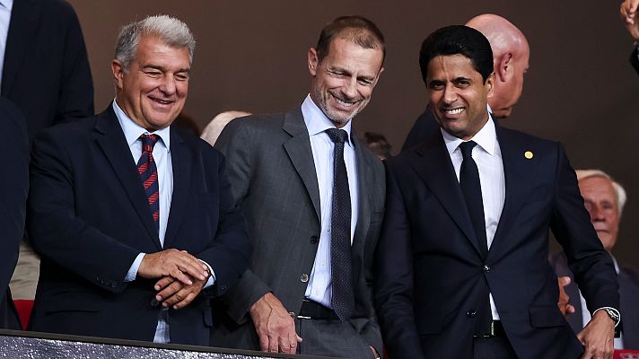 Los Deportes de La1 - Laporta pide que la Superliga vuelva a la UEFA