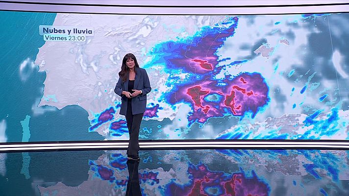 El tiempo - Precipitaciones con acumulados en zonas de la Comunidad Valenciana, Murcia y oeste de Baleares