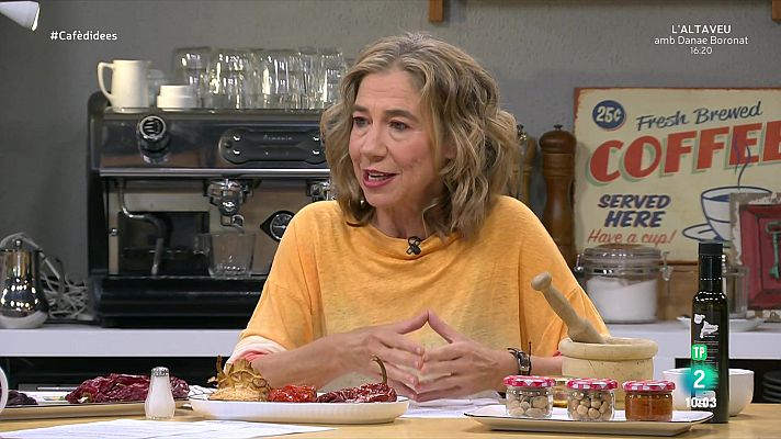 Cafè d'idees - Ada Parellada reivindica el romesco: "La salsa més important de la cuina catalana"