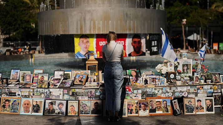 Telediario 1 - La sociedad israelí, pendiente de sus rehenes tras el acuerdo de paz