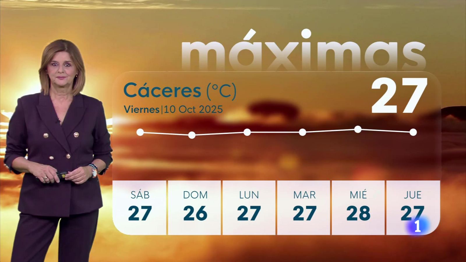 El tiempo en extremadura - 10/10/2025 - Ver ahora