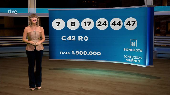 Loterías - Sorteo de la Bonoloto y Euromillones del 10/10/2025