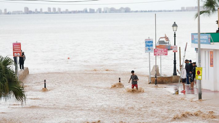Informativo 24h - La mejora de la situación en Murcia desactiva el despliegue de la UME