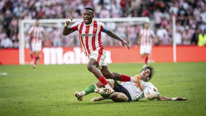 Resúmenes de LaLiga - Sporting - Racing: resumen del partido de la 9ª jornada de Segunda