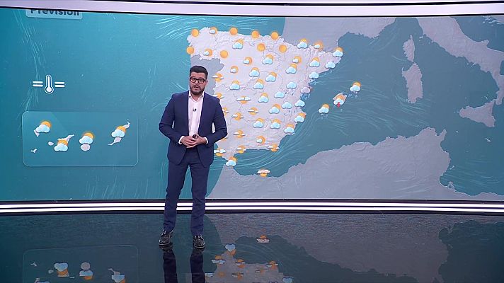 El tiempo - Ascenso notable de las temperaturas máximas en interiores del Cantábrico oriental