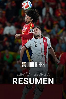 Resumen del Espaa - Georgia: goles y mejores jugadas del partido de clasificacin del Mundial