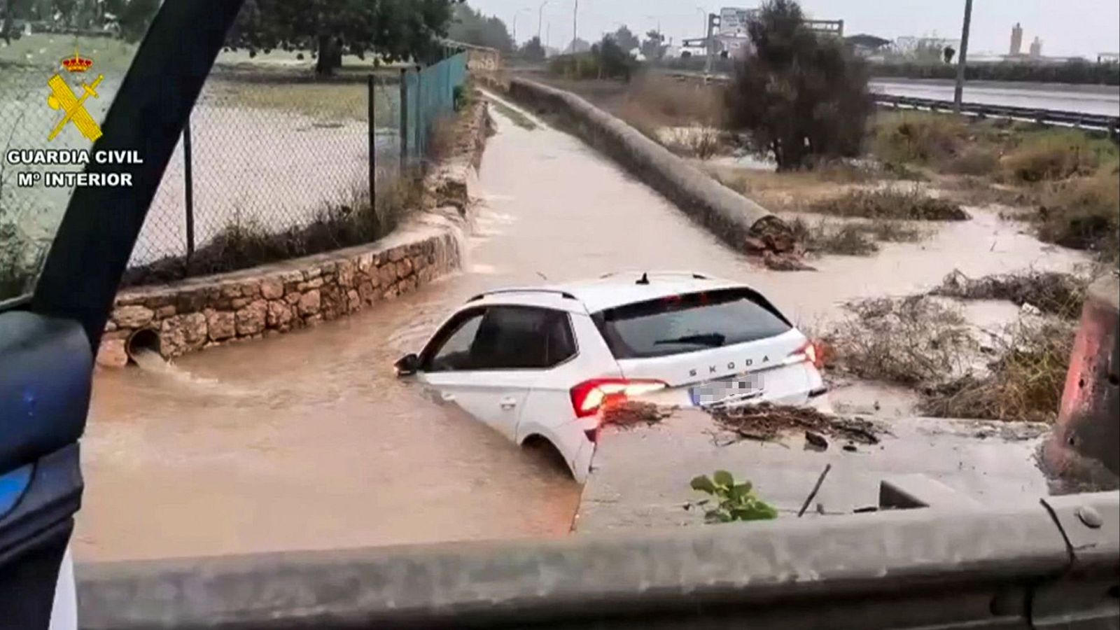 La dana Alice deja inundaciones en el litoral Mediterráneo - Informativo 24h | Ver