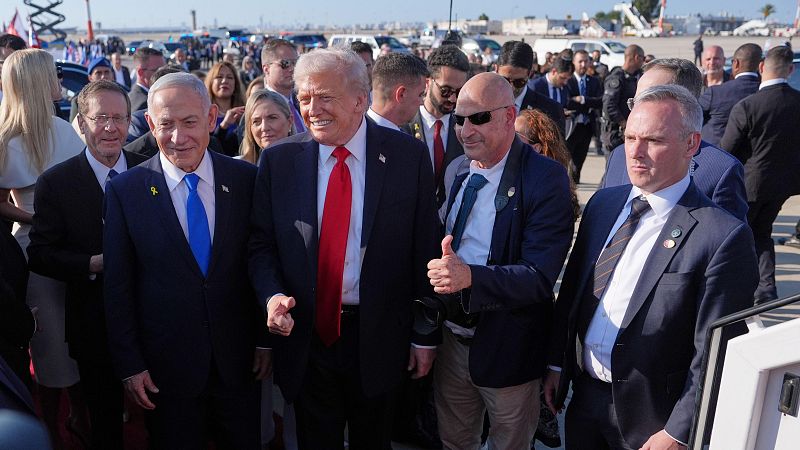 Trump augura una edad de oro para Oriente Próximo en su visita a Israel | Ver