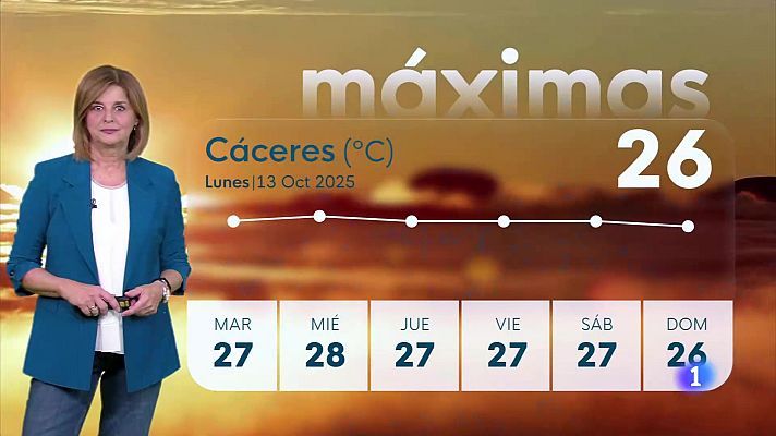 Noticias de Extremadura - El tiempo en Extremadura - 13/10/2025