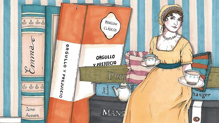 Telediario 1 - En el 'Día de las escritoras' os recomendamos una novela gráfica sobre Jane Austen ('Orgullo y prejuicio')