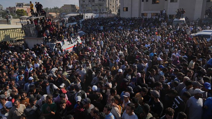 ¿Cómo viven los palestinos la paz desde España? - Telediario 2 | Ver