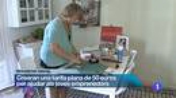 L'Informatiu - Els joves autònoms pagaran 50 euros de cotitzacio els primers sis mesos