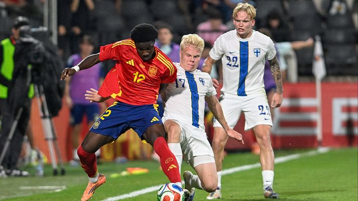  - Resumen del partido de la tercera jornada de la fase de clasificación entre España - Finlandia sub-21