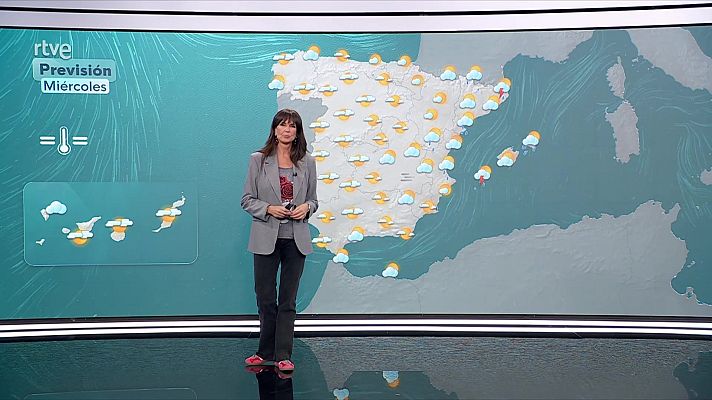 El tiempo - Por la tarde chubascos y tormentas localmente fuertes afectarán a zonas de Cataluña, del Pirineo y de la Ibérica