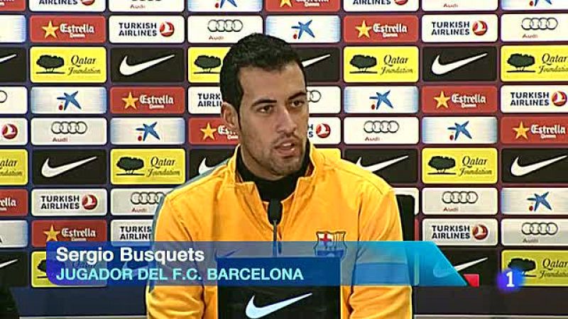 Busquets: "Vamos a ir a ganar"