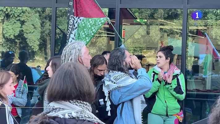 L'Informatiu - Els piquets de la vaga del 15-O es fan sentir a Girona i Lleida