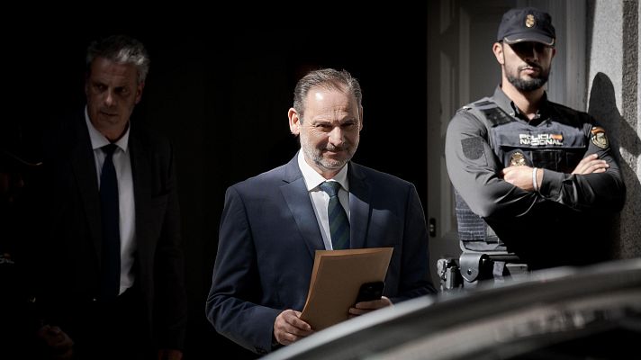 Telediario 1 - El juez del Supremo mantiene en libertad a Ábalos sin fianza