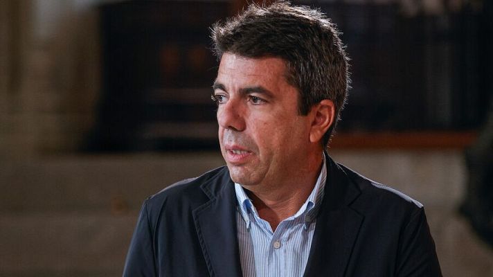 Telediario 2 - Mazón no habló con Feijóo hasta las 21:27 de la noche de la dana, según el registro de llamadas