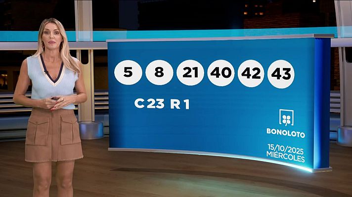 Loterías - Sorteo de la Bonoloto del 15/10/25