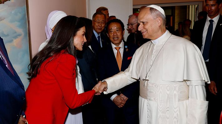 Modo Digital - El papa y la reina Letizia denuncian la utilización del hambre como "arma de guerra"