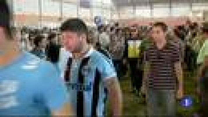 Telediario 1 - Funerales en Brasil