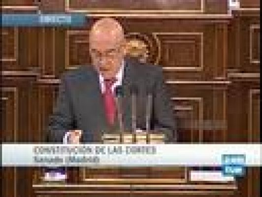 Discurso de Javier Rojo tras ser reelegido presidente del Senado