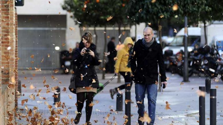 Viento fuerte en Galicia