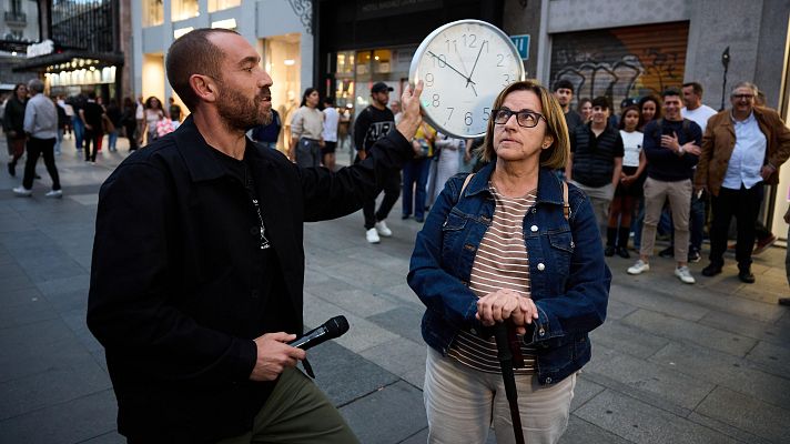 La Revuelta - Ponce graba planos recurso para los informativos