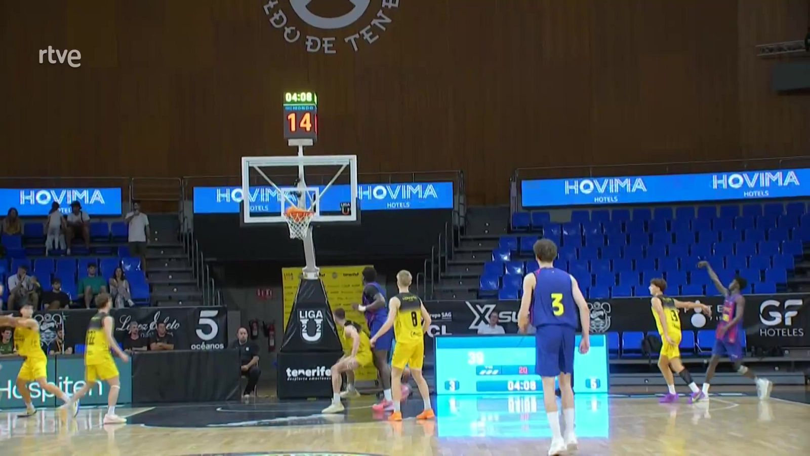 Baloncesto - Liga U22. 2ª jornada: Fundación CB Canarias - Barça Atlétic - Baloncesto en RTVE | Ver