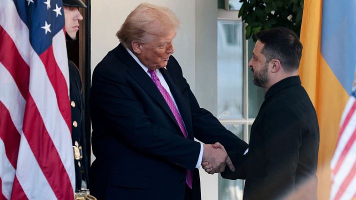Telediario Fin de Semana - Zelenski se va de la reunión con Trump sin los misiles Tomahawk