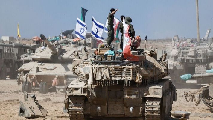 Telediario Fin de Semana - Israel ataca varias zonas de Gaza tras acusar a Hamás de romper el alto el fuego