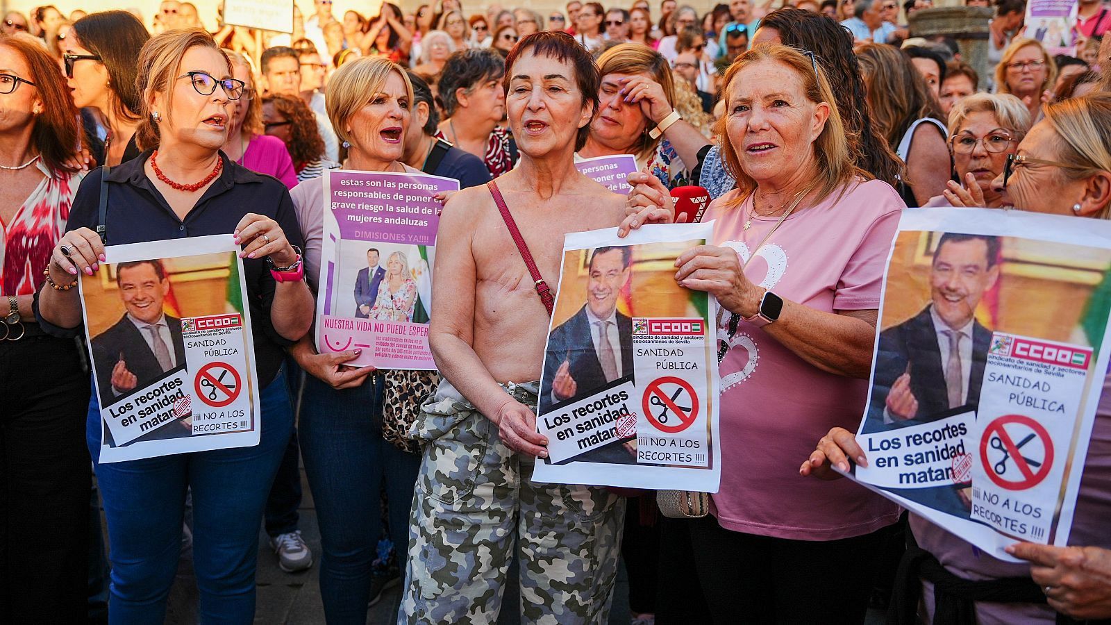 El Día del Cáncer de Mama, en plena polémica política - Telediario Fin de Semana | Ver