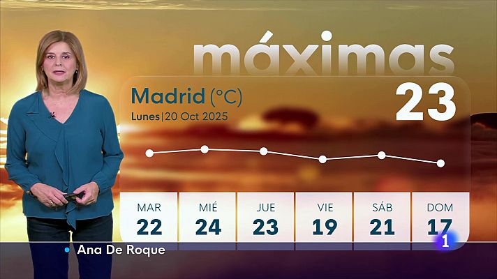 Informativo de Madrid - El tiempo en la Comunidad de Madrid – 20/10/25
