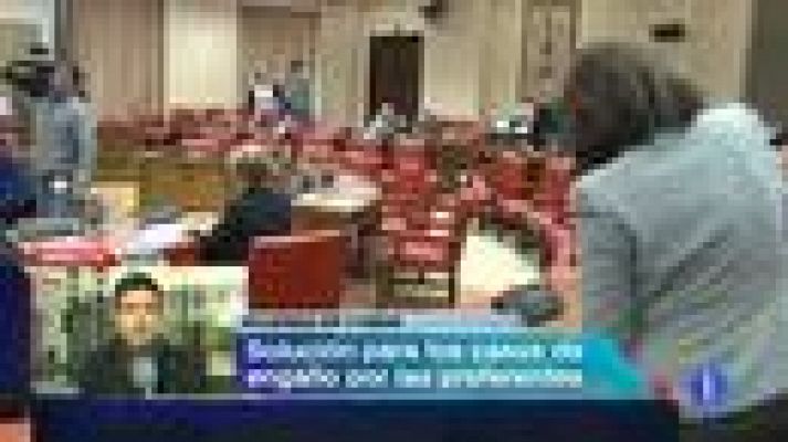 Telediario 1 - Arbitraje para las preferentes