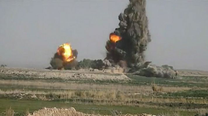 Telediario 1 - Los vídeos de guerra son un negocio