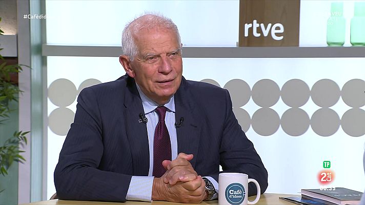 Cafè d'idees - Borrell admet "vergonya" per la congelació de represàlies a Israel