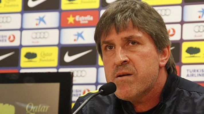 Telediario 1 - Roura no se fía del Madrid en las semifinales de Copa