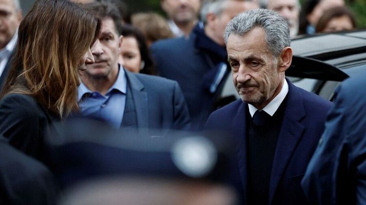 Telediario 1 - Nicolas Sarkozy, el expresidente francés encarcelado y con siete causas judiciales abiertas