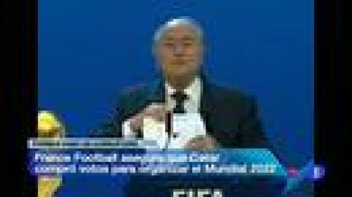 Telediario 1 - Sospechas sobre el Mundial de Catar