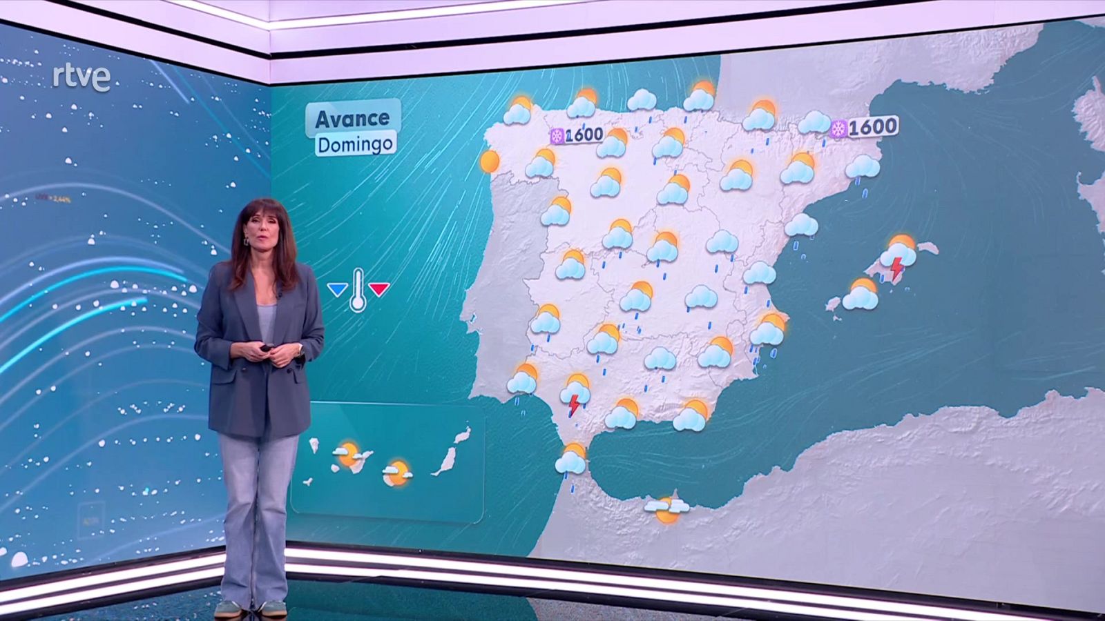 El Tiempo Noche - 22/10/25 - RTVE.es - El tiempo | Ver