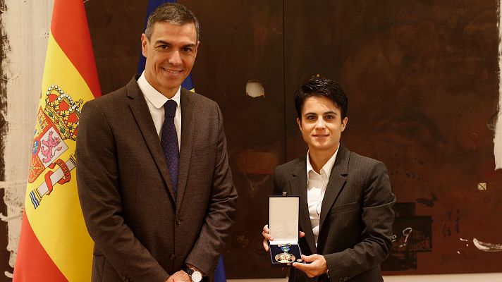 Los Deportes de La1 - María Pérez recibe la Medalla de Oro al mérito deportivo
