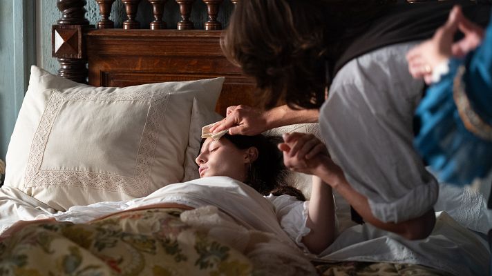 Valle Salvaje - Bárbara a Leonardo: "No me dejes sola"