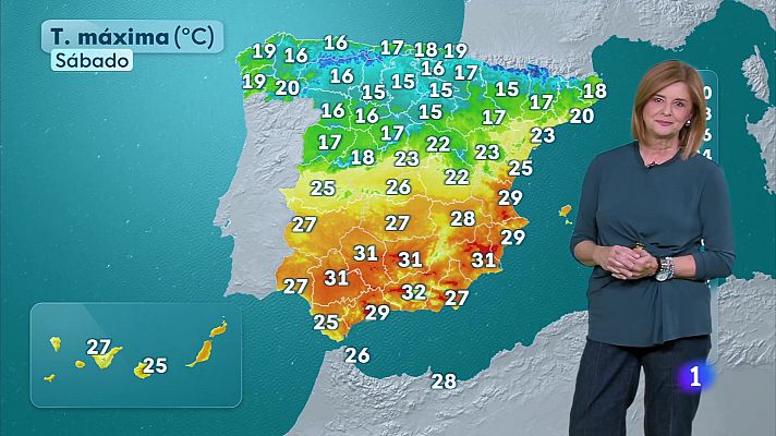 L'informatiu - Comunitat Valenciana - El tiempo en la Comunitat Valenciana 23/10/25